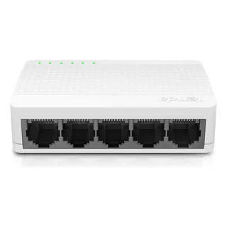 Switch Tenda S105 Ethernet de 5 Puertos RJ45 10/100 Mbps Plug & Play, Auto-Negociación, MDI/MDIX Automático, Duplex Comp