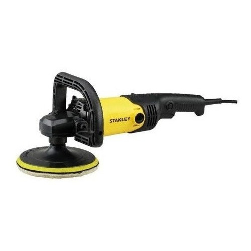 Pulidora eléctrica de mano Stanley SP137K color amarillo 220V 1300W