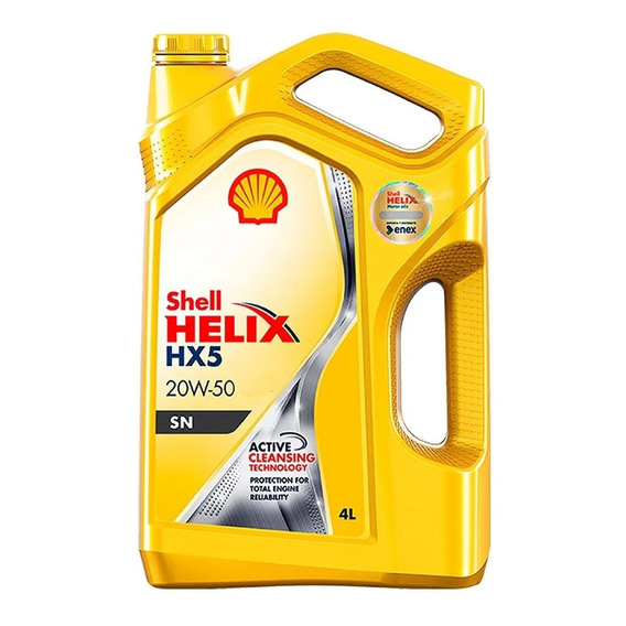 Aceite Multigrado 20w50 Hx5 Shell Nafta X 4 Lts - Tyt