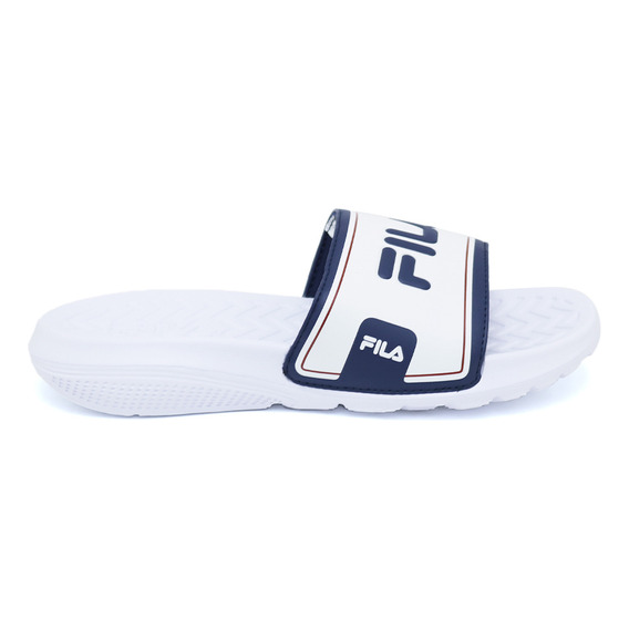 Chancletas Fila Ws Rifer Mujer-blanco/azul