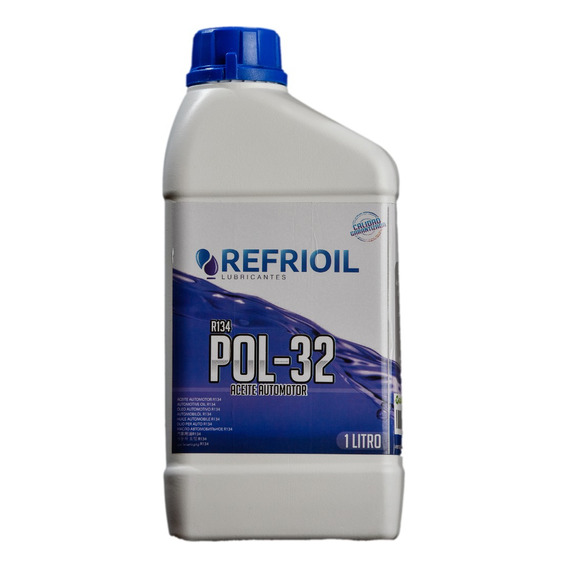 Aceite Lubricante Pol-32 R-134 Automotor X 1 Litro Refrioil