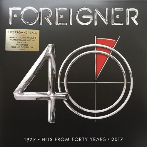 FOREIGNER - 40 HITS FROM 40 YEARS 2LP | VINILO