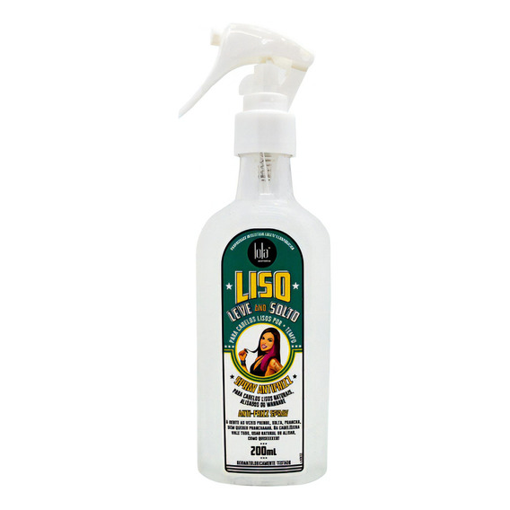 Lola Liso Leve E Solto Spray Antifrizz Cabello Alisado 200ml