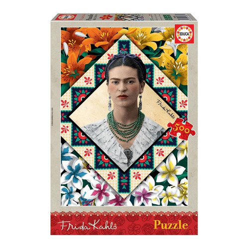 Puzzle Rompecabeza 500 Piezas Frida Kahlo Educa 18483