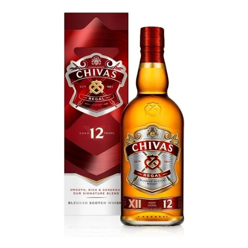 Whisky Chivas Regal 12 años Escoses