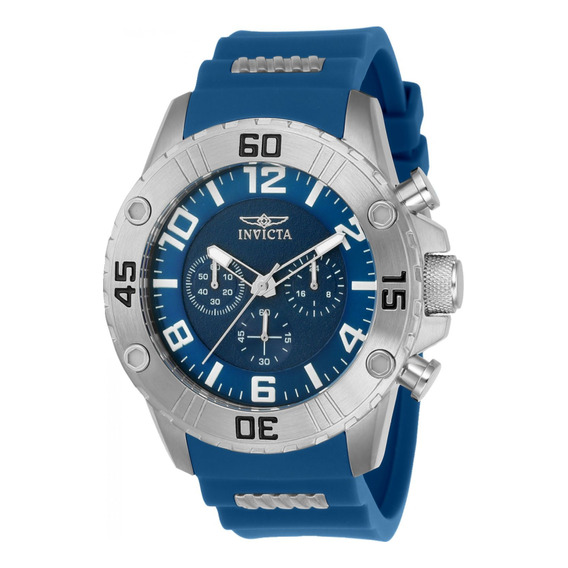 Reloj Para Hombres Invicta Pro Diver 22697 Acero Azul