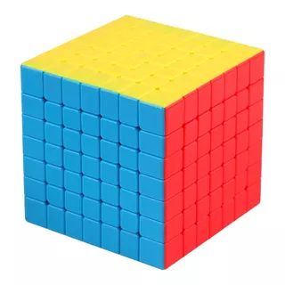 Cubo Rubik 7x7 Moyu Profesional Lubricado Color De La Estructura Stickerless