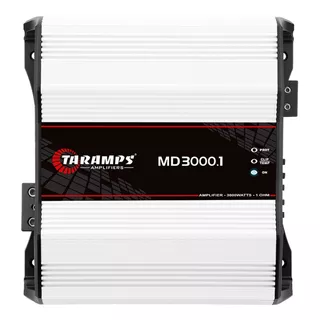 Modulo Taramps Md3000 1 Ohm 3000w Md 3000.1 Canal Digital 1ohm Amplificador 3000 Potencia 3k Som Automotivo