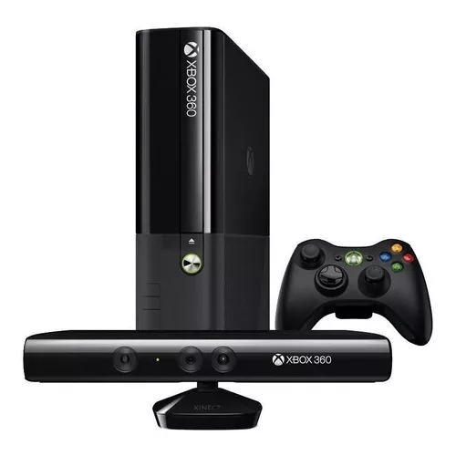 Xbox 360 Slim Black Wi-Fi Console 250gb + HDMI + Genuine