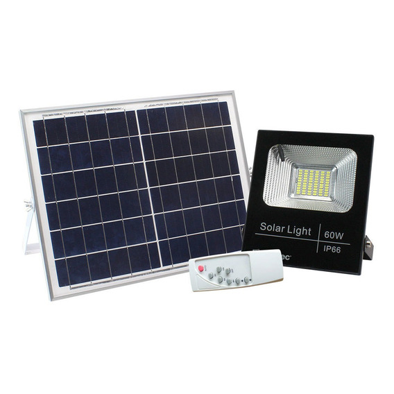 Reflector Led Sanelec 60w 50lm Panel Solar Eco Luz Fría