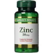 Zinc Nature's Bounty 50mg - Unidad A - Unidad a $4