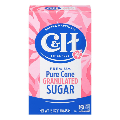 C&h Azúcar De Caña 453gr