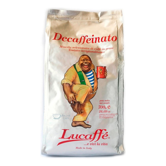 Café Lucaffe Descafeinado Grano Entero 700gr