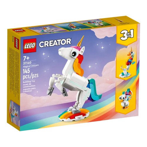 Lego® Unicornio Mágico 31140 Cantidad de piezas 145