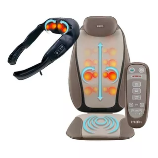 Masajeador Cuello/hombros Shiatsu+respaldo Calor380 Homedics