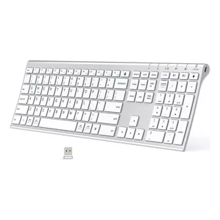 Teclado Inalambrico Bluetooth Para Macbook Windows iPad Ios