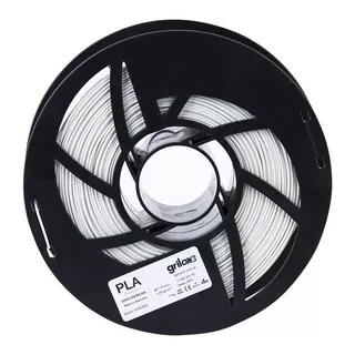 Filamento 3d Pla Grilon3 De 1.75mm Y 1kg Gris Espacial