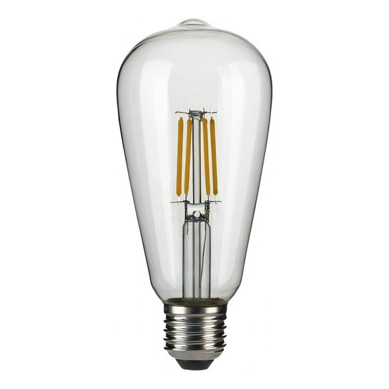 Ampolleta Led Vintage Filamento 4w E27 Luz Fria 6500k