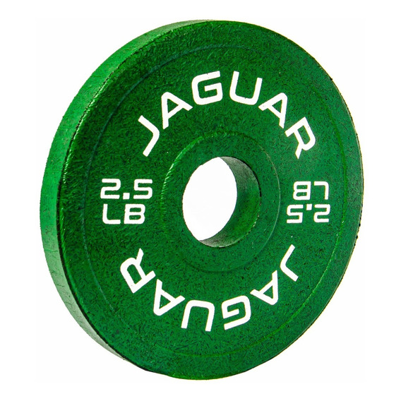 Bumpers Jaguar Par De Discos De Caucho 2.5 Lbs Crossfit Gym