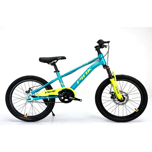 Bicicleta Infantil Deportiva Para Niños R-18 Freno De Disco Color Aqua Tamaño del cuadro 18