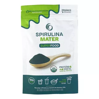 Bolsa De Spirulina Mater Organica Polvo 150g