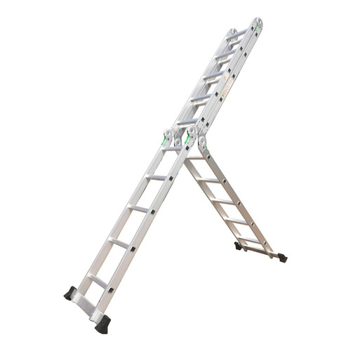 Escalera De Aluminio Articulada 4x5 Multiproposito - Rex