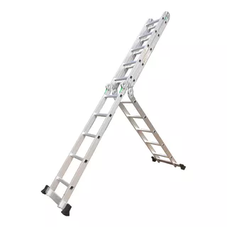 Escalera De Aluminio Articulada 4x5 Multiproposito - Rex