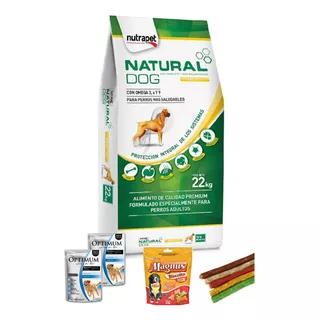 Nutrapet Natural Dog 22 Kg Obsequios + Envío  