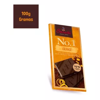 Chocolate Amargo Naranja 70% Cacao Sarotti 100g