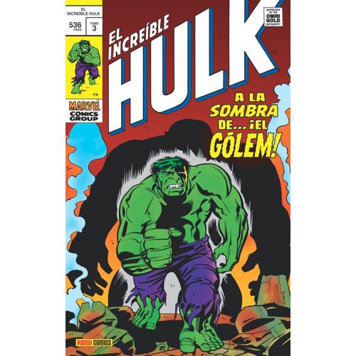 Increible Hulk V1 03 A La Sombra D Golem, De Roy Thomas. Editorial Panini Comics En Español