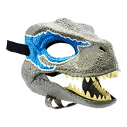 Máscara Dinossauro Velociraptor Blue Jurassic World - Mattel