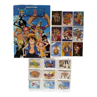 Set Álbum One Piece 1 + Todas Las Láminas Panini 