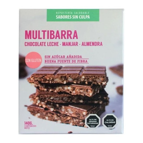 Chocolate De Leche Manjar Y Almendra - Sabores Sin Culpa