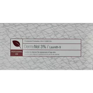 Dermclar-nol 3% Mesoterapia Apariencia De La Piel X 2 Ml