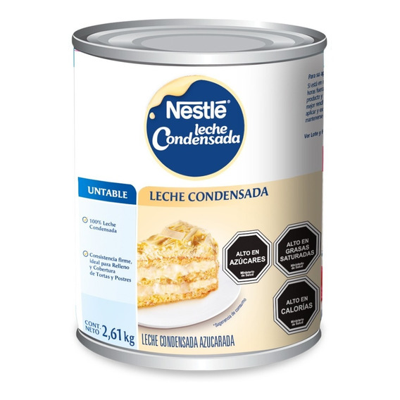 Leche Condensada Untable Nestlé® Tarro 2,61 Kg