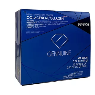 Gennuine - Colágeno Anti Caída Cabello Pelo - Biotina X30