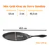 Frigideira De Ferro Chapa Oval Mix Grill Fundição Sant'ana