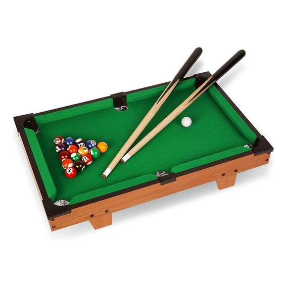 Mini Mesa D Billar Juego Pool Juguete Deportivo Fiesta Niños