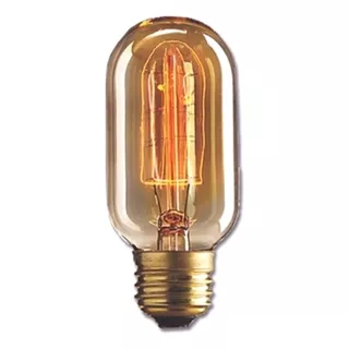 Lampada Antique T45 40w Incandescente 127v E27 Kian Cor Da Luz Âmbar