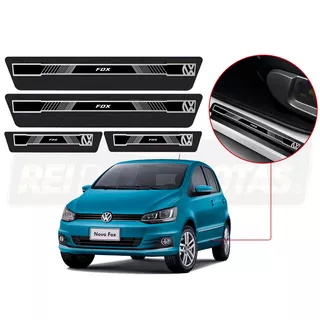 Soleira Sport Volks Fox Connect Atreme 2020 2021 Kit 8 Pçs