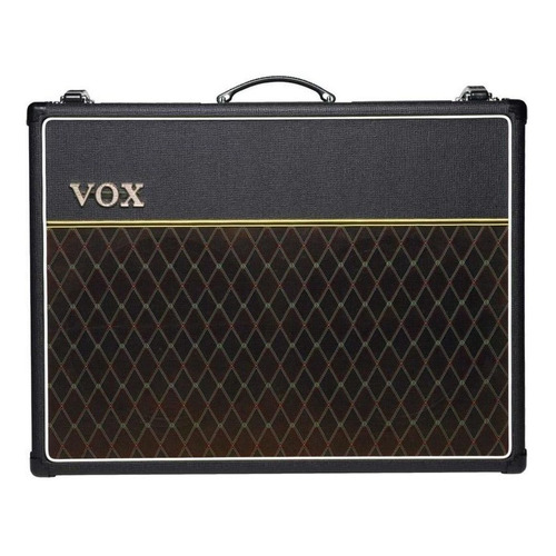 Amplificador Guitarra Vox Ac15c2 Valvular 15w 2x12 Celestion Color Negro/Marrón
