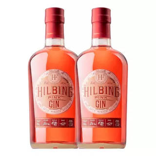 Hilbing Pink Gin Artesanal Handcrafted Cocktails X2 Un