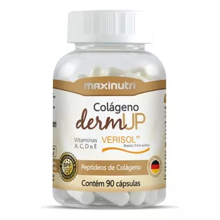 Colágeno Dermup Verisol Vitam A-c-d-e 90 Cáps Loja Maxinutri Sabor Sem Sabor