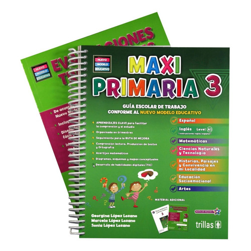 Maxi Primaria 3 Guía Escolar De Trabajo Y Evaluación Trillas