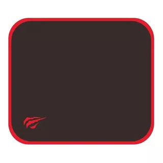 Mouse Pad Gamer Havit Hv-mp839 Gamenote De Tecido E Borracha M 200mm X 250mm X 2mm Preto/vermelho