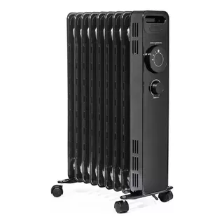 Radiador De Aceite 7 Elementos Morro 1500w Negro