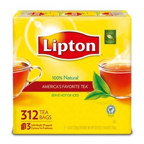 Aromatica Te Negro Lipton 100% Natural P - g