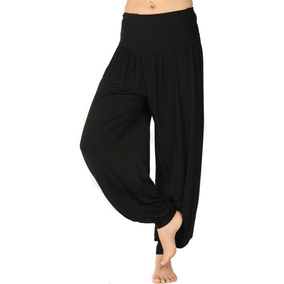 Pants Mujer Yoga Modal Pans Deportivo Baile Pilates Suelto