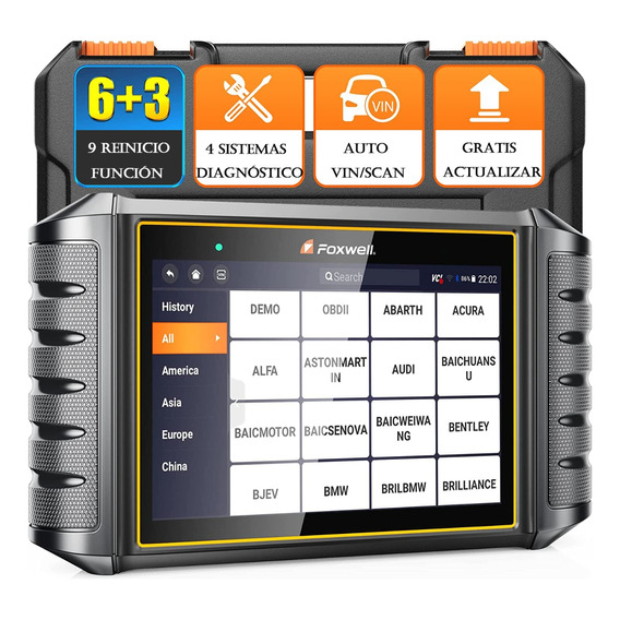 Scanner Automotriz Foxwell Nt716 Motor Transmisión Abs Srs