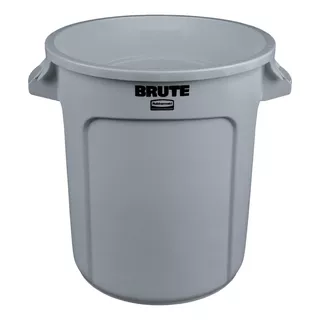 Rubbermaid® Cesto Bote De Basura Brute®, 37.9 Litros C/ Asas Color Gris